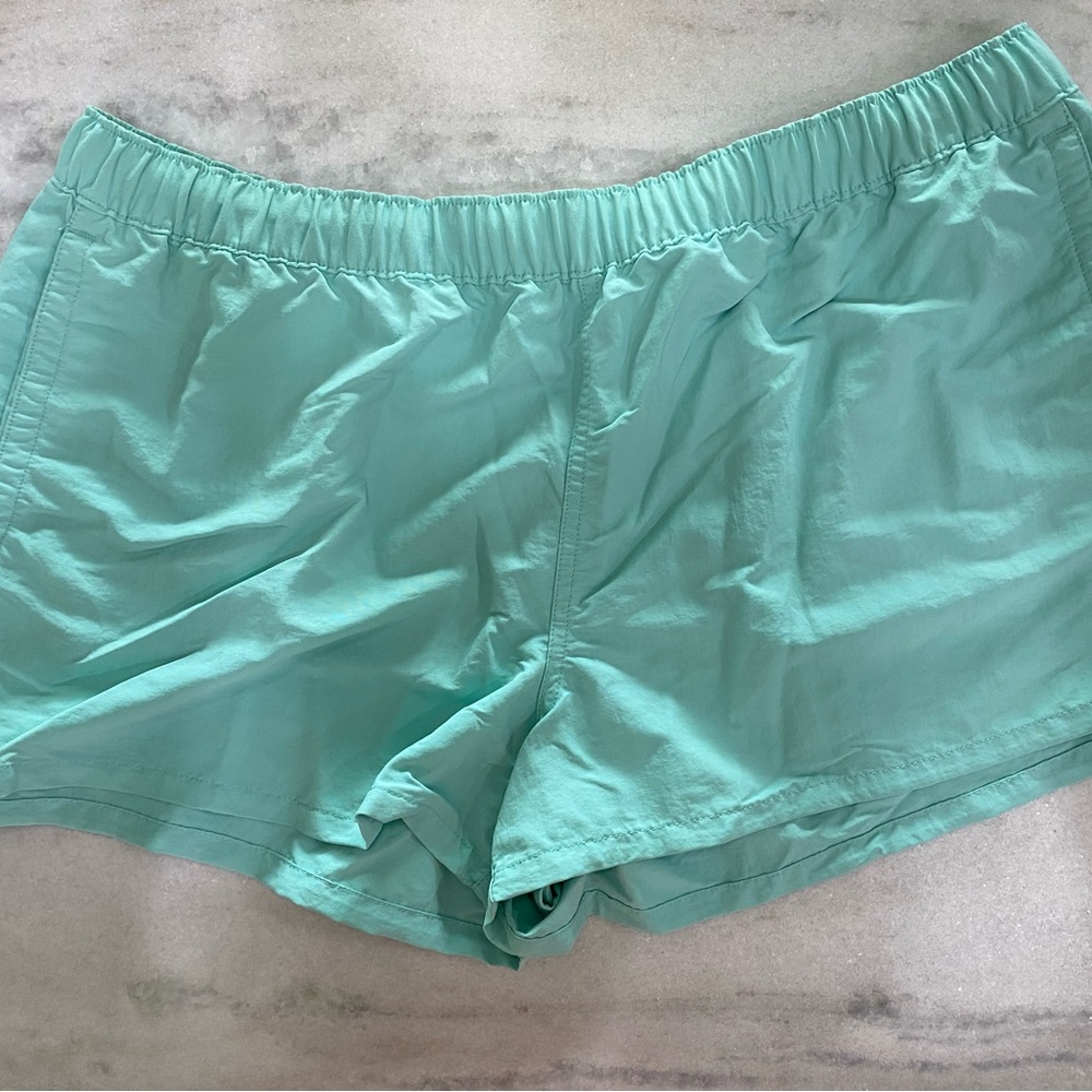 Patagonia women’s blue baggies size XL 2.5” inseam